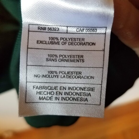 NIKE DRI-FIT Team Oregon Ducks Mens Large L Windbreaker Snap Button Jacket Green - Picture 10 of 11